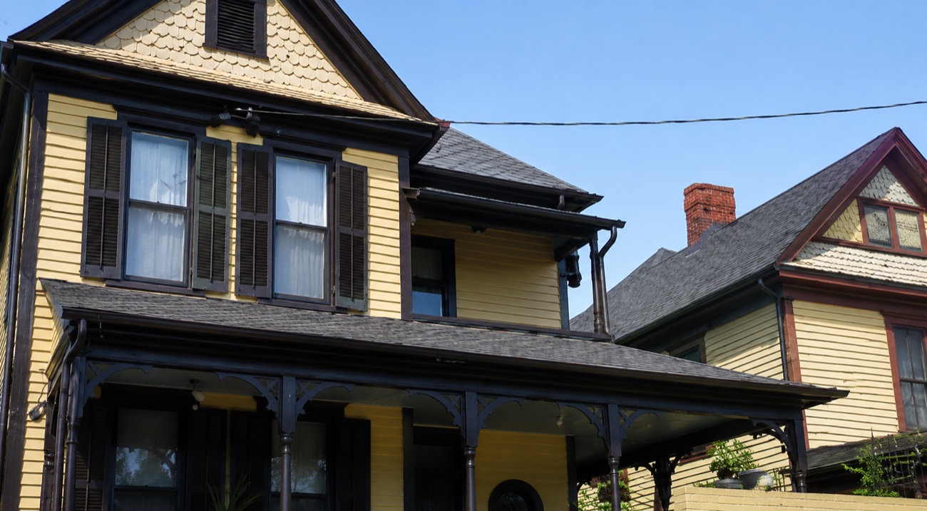 Damals 1991: das Geburtshaus von Martin Luther King in Atlanta