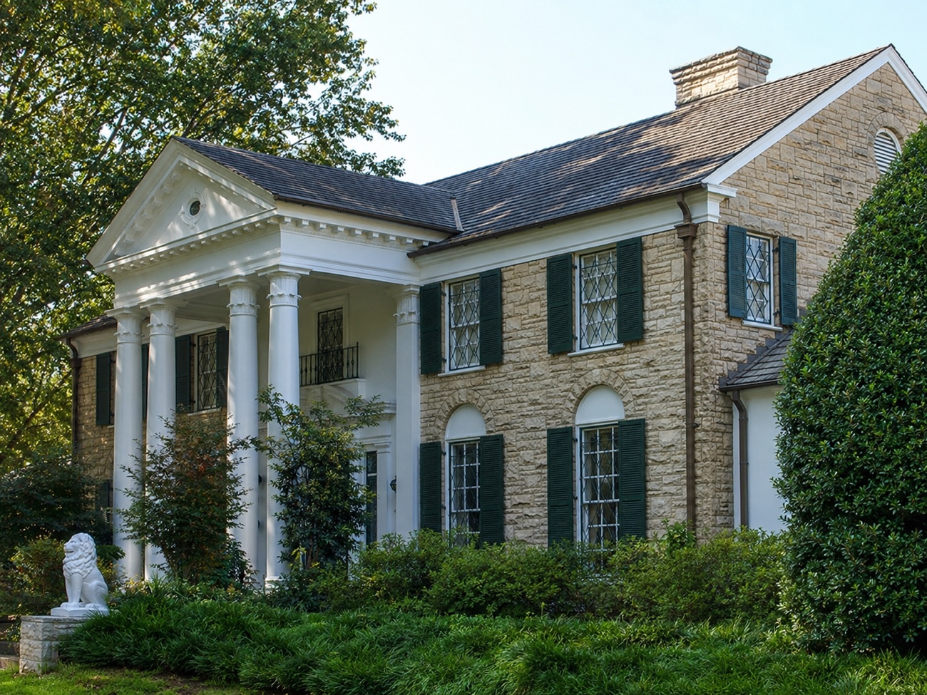 Damals 1991: Graceland, das Anwesen von Elvis in Memphis