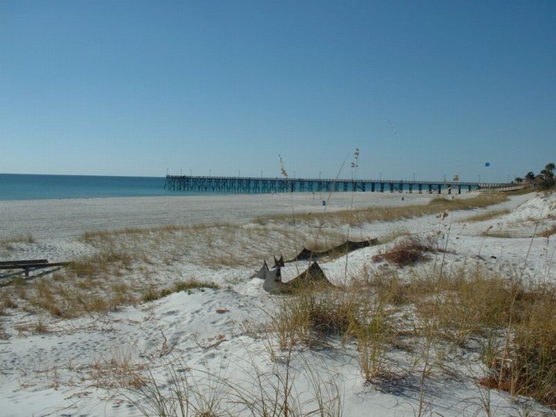 2001, Panama City Beach am Golf von Mexiko
