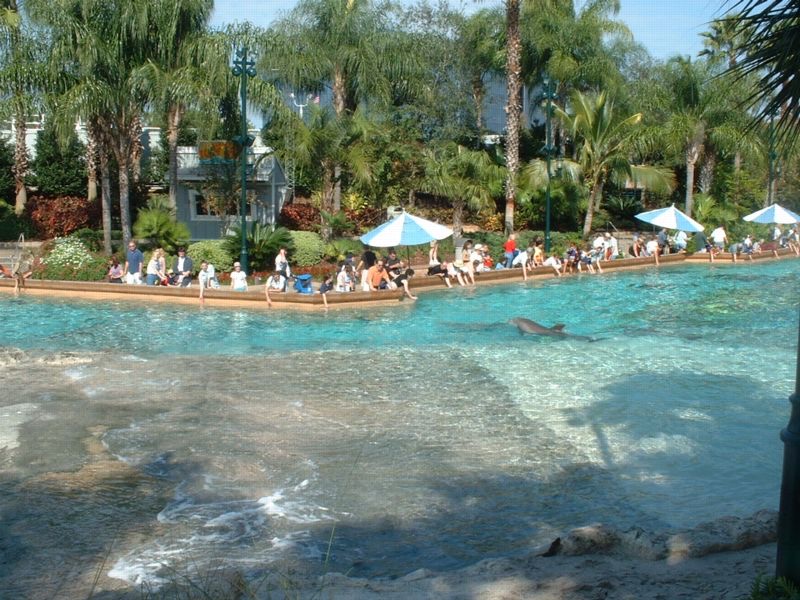 2001, Orlando, in einem der Themenparks