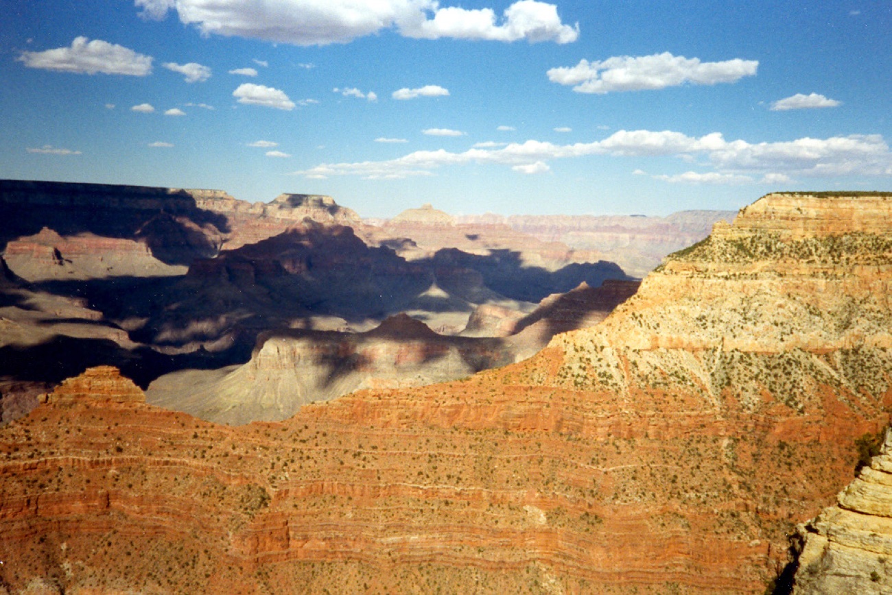 Damals, mein erster Grand Canyon im Sommer 1990