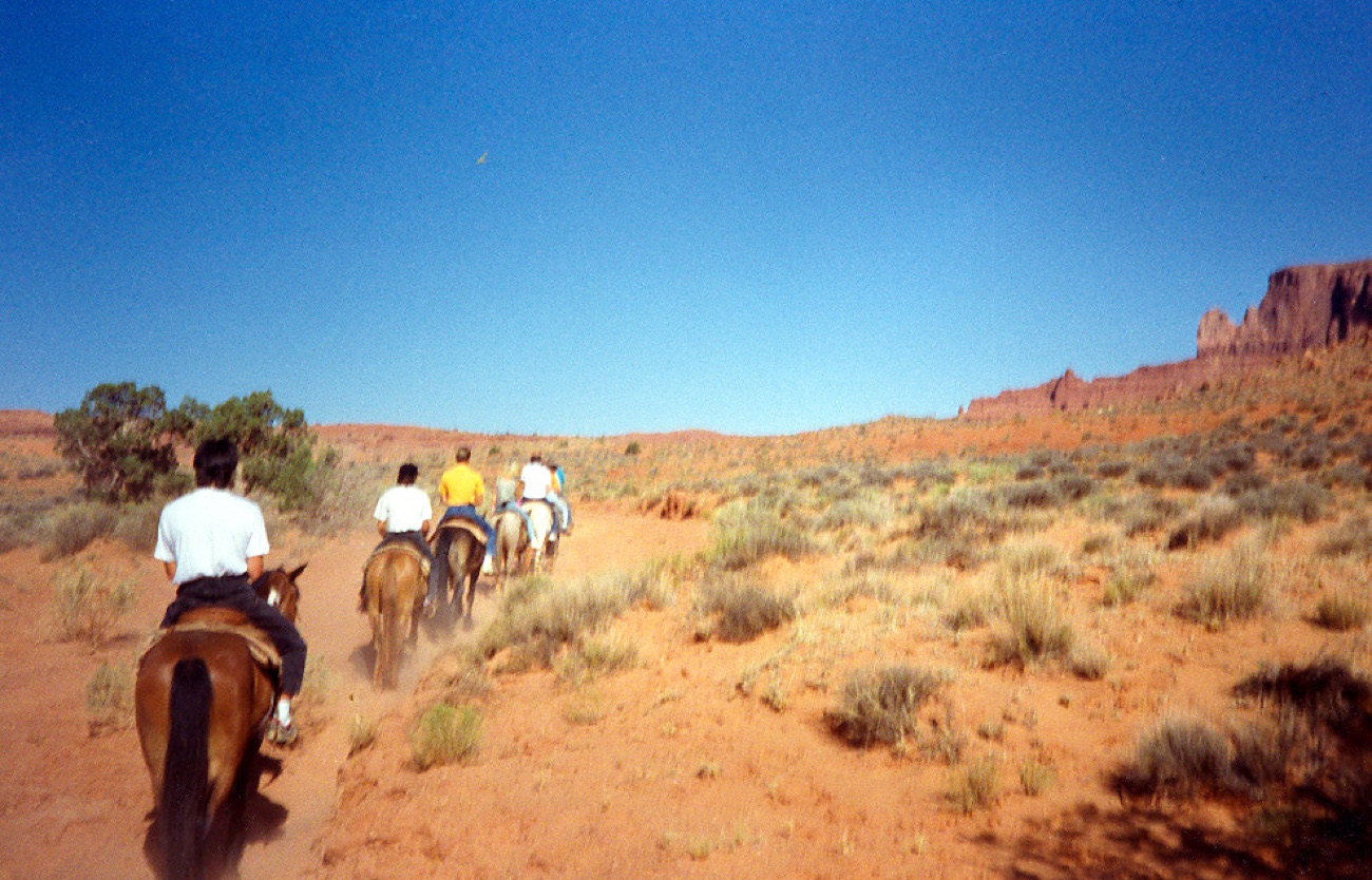 Damals, Monument Valley 1990