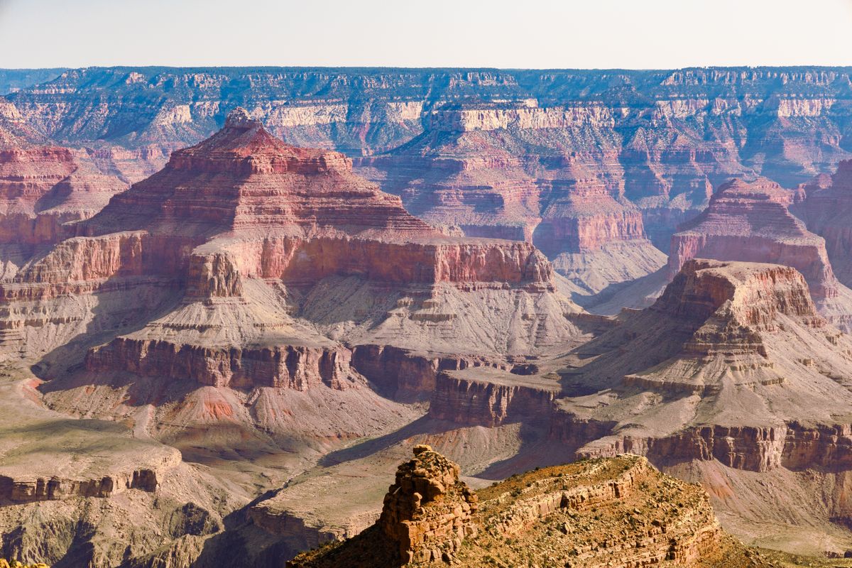 Schicht für Schicht legt der Colorado zwei Milliarden Jahre Erdgeschichte frei.